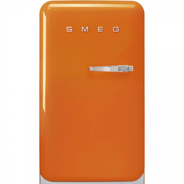 Smeg FAB10LOR6 Standkühlschrank mit Gefrierfach 50's Style Orange