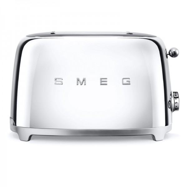 Smeg TSF01SSEU 50's Retro Style 2-Schlitz-Toaster Chrom