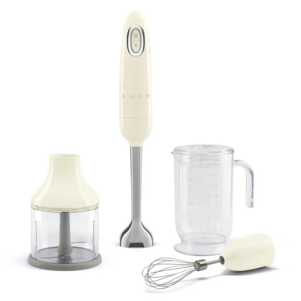 Smeg HBF03CREU 50's Stabmixer Set AllMix Creme