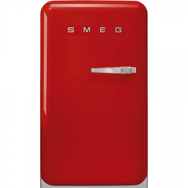 Smeg FAB10LRD6 Standkühlschrank mit Gefrierfach 50's Style Rot