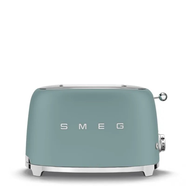 Smeg TSF01EGMEU 50's Retro Style 2-Schlitz-Toaster Emerald Green