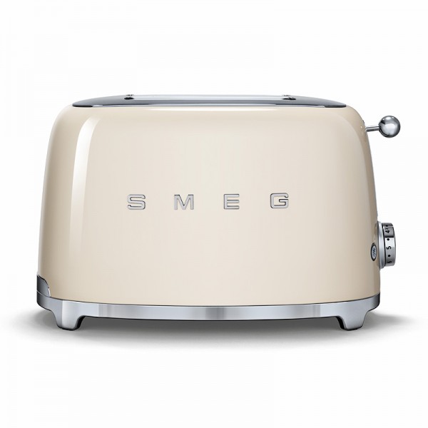 Smeg TSF01CREU 50's Retro Style 2-Schlitz-Toaster Creme