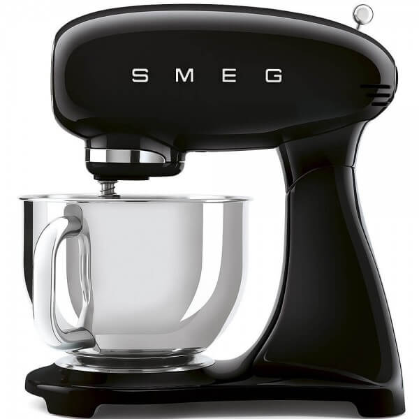 Smeg SMF03BLEU Küchenmaschine Full Color Schwarz 50's Style