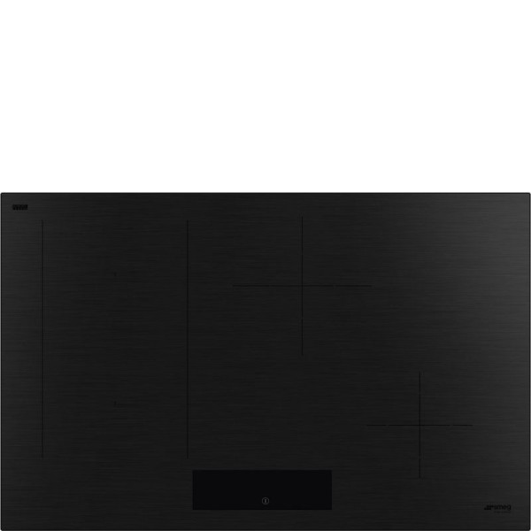 SMEG SIM3844MB Induktion-Kochfeld 80cm Classici Schwarz-Matt