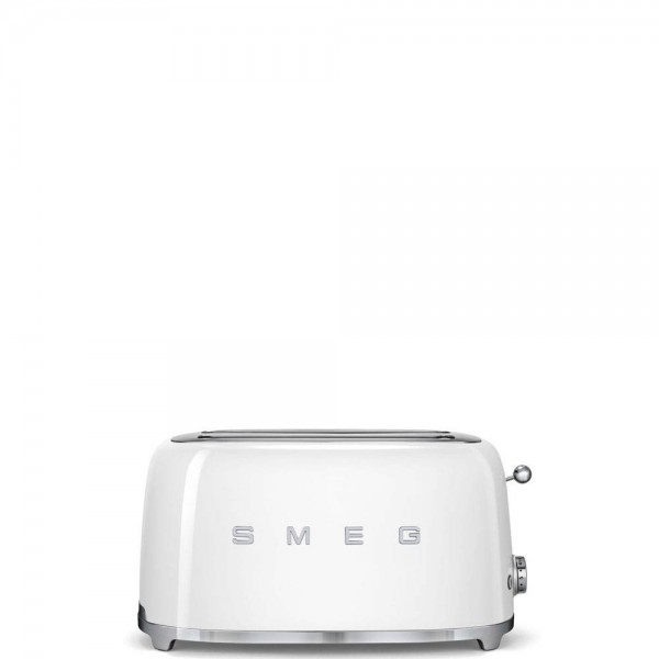 Smeg TSF02WHEU 50's Retro Style 4-Scheiben-Toaster Weiß