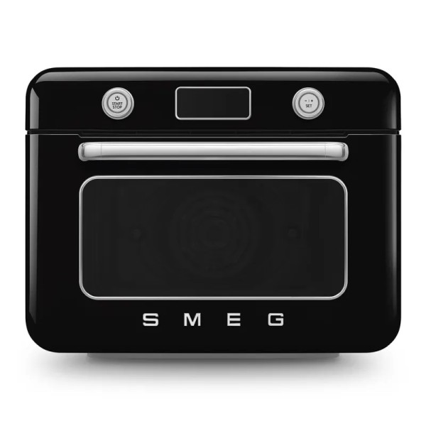 Smeg COF01BLEU Kombi-Tisch-Dampfbackofen 50's Style Schwarz