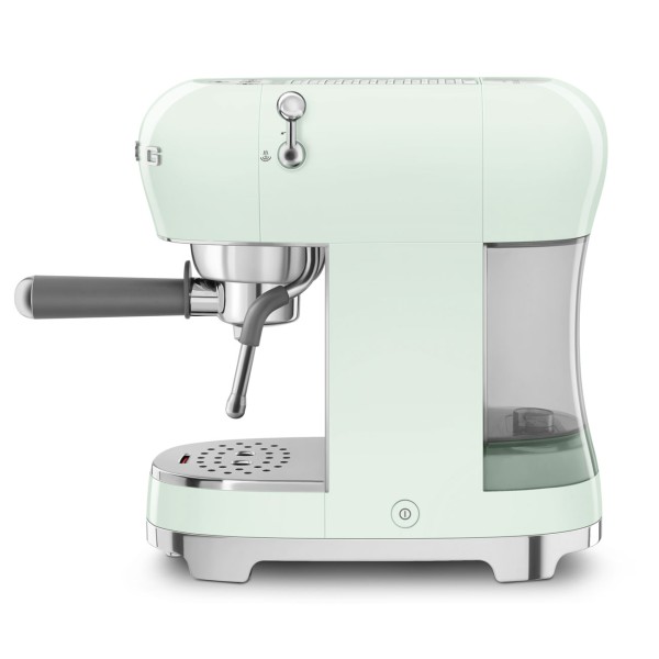 Smeg ECF02PGEU Espressomaschine mit Siebträger 50's Style Pastellgrün