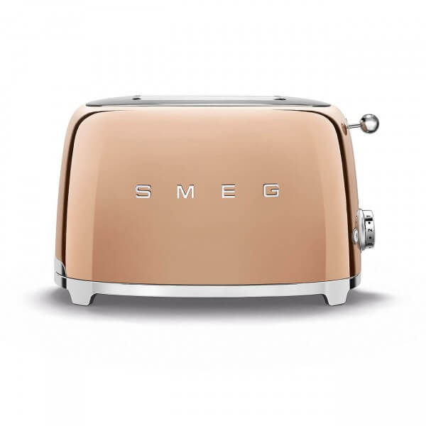Smeg TSF01RGEU 50's Retro Style 2-Schlitz-Toaster Rose Gold