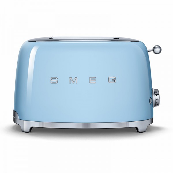 Smeg TSF01PBEU 50's Retro Style 2-Schlitz-Toaster Pastellblau