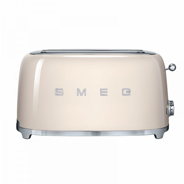 Smeg TSF02CREU 50's Retro Style 4-Scheiben-Toaster Creme